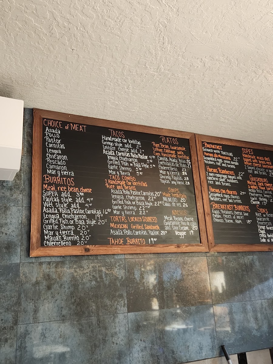 Maya's Mexican Grill Menu - Image 2