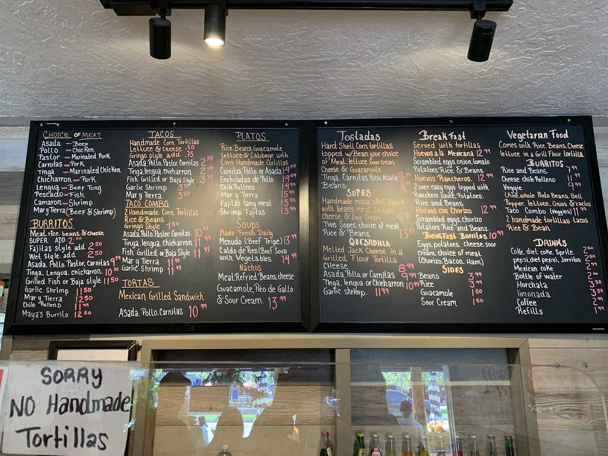 Maya's Mexican Grill Menu - Image 4