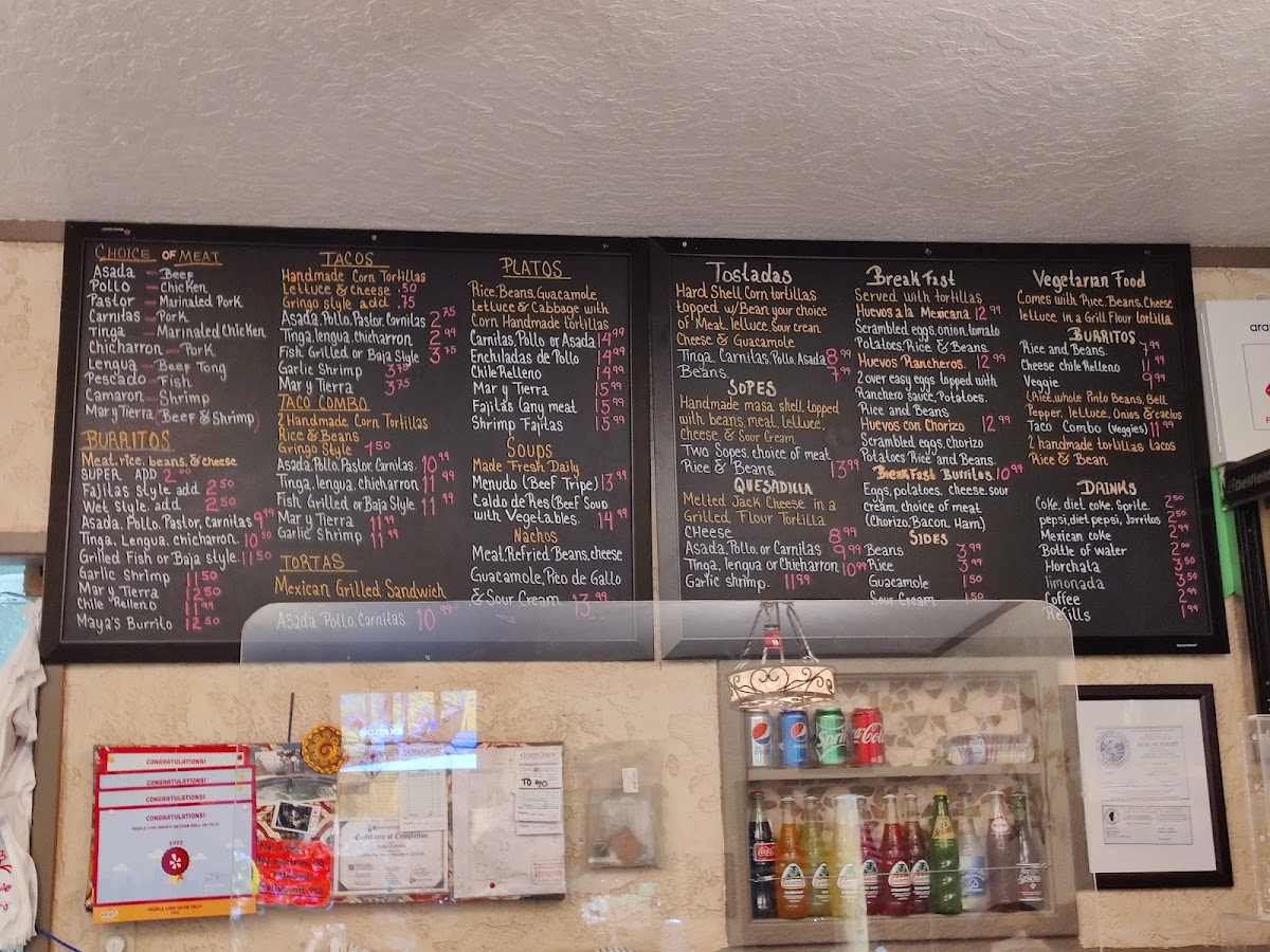 Maya's Mexican Grill Menu - Image 6